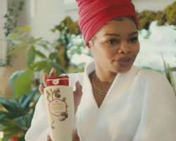 She promotes Old Spice moisturizer through different social media platforms.
